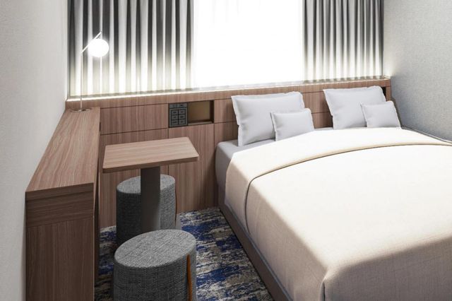 東京ベイ有明ワシントンホテル スタンダード ダブル　14.8㎡